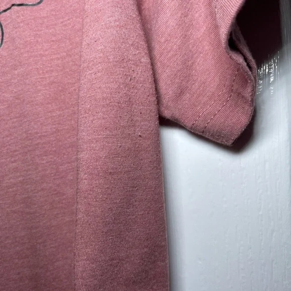 Bella + Canvas Keep Going Maroon Women’s Graphic Tee - Picture 8 of 13